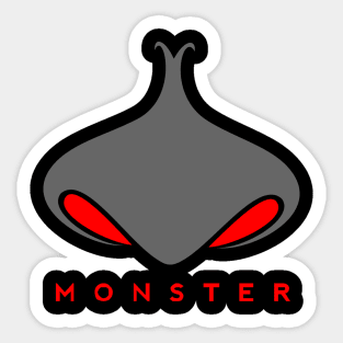 Monster Nose Sticker